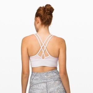 Lululemon Energy Bra LL Mesh - Light Chrome
